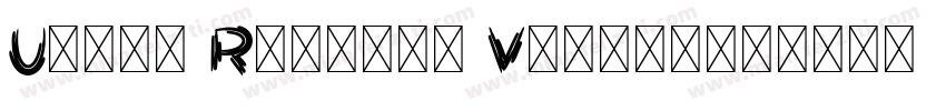 Ultra Regular Versio字体转换